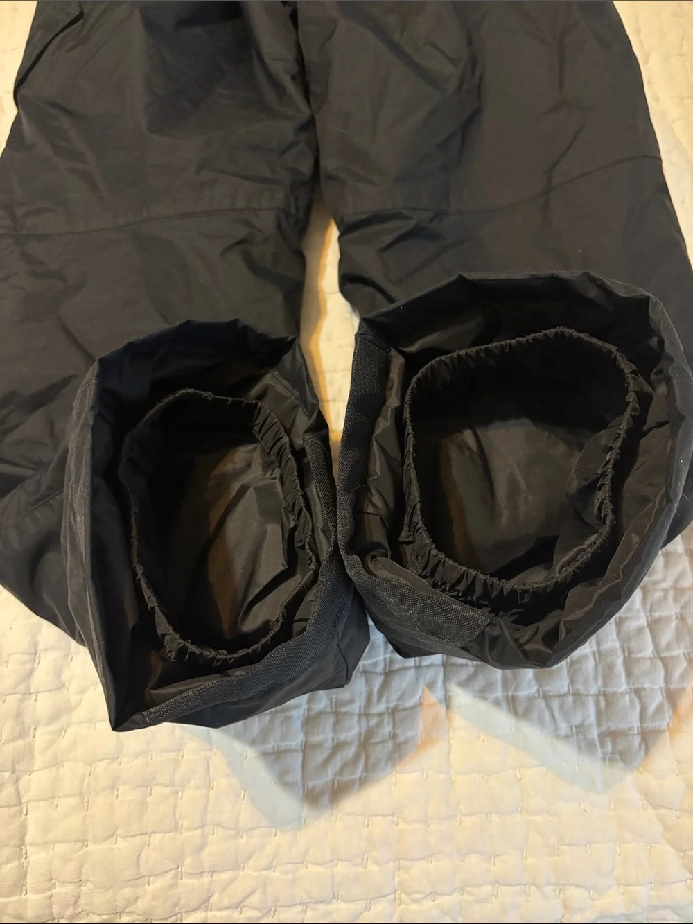 Kids Black Insulated Snow Pants - Youth Winter Bottoms